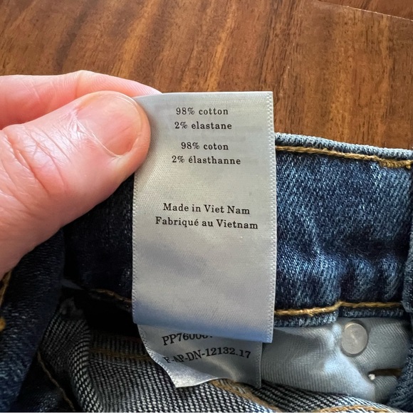 NWT Everlane Way-High Slim Jeans Dark Wash size 23S - Picture 7 of 13